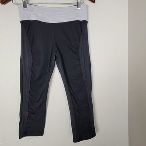 Lululemon | Ruched Up Capri Crop Black 6